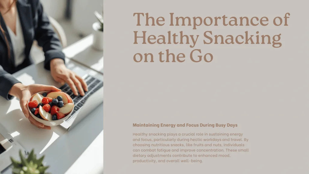 Healthy Snack Ideas for Office or Travel: Stay Energized On the Go